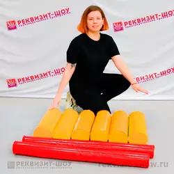 Гигантская игра в городки аттракцион