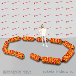 Командный аттракцион сосиска роспись
