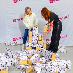 дженга из ткани 45 блоков
