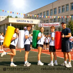 переправа для школьных эстафет