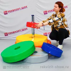 ка пирамида разноцветная