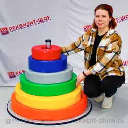 набивная пирамида аттракцион