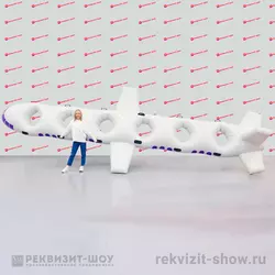веселый интерактив самолет