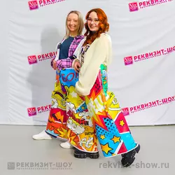принт комикс для выпускных штаны