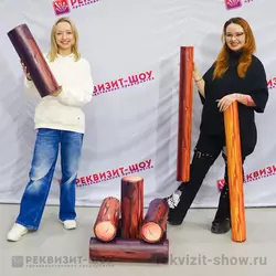 принт городков под дерево