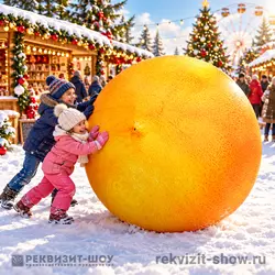 мяч апельсин