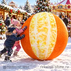 мяч мандарин