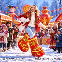 валенки для забега хохлома