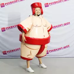 костюм сумо принт