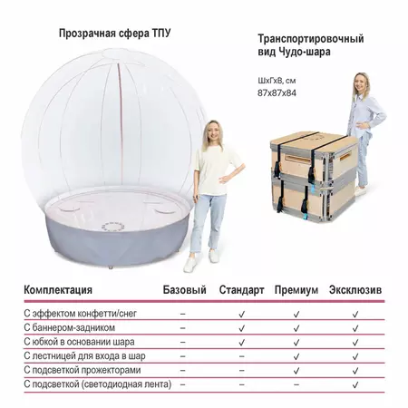 Комплектация чудо-шара 10