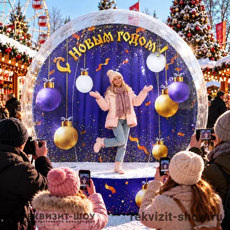 чудо шар новогодний 9
