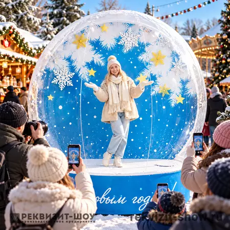 фотозона ярмарка новогодняя 5