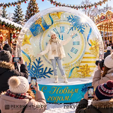 фотозона ярмарка новогодняя 7