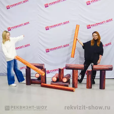 городки принт дерево