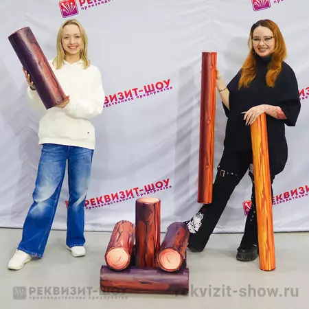 принт городков под дерево