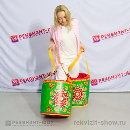 забег в ведрах для сабантуя