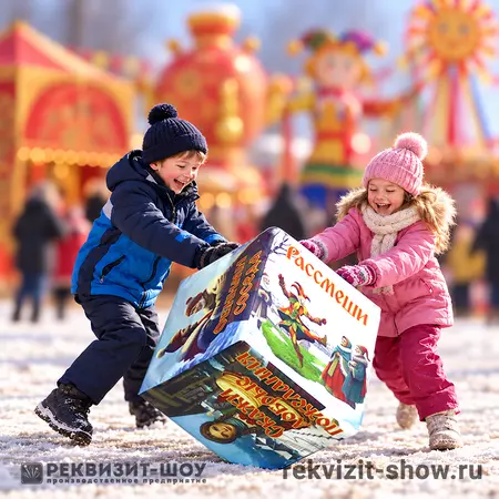кубик с заданиями на масленицу