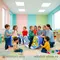 синяя собачка игрушка качалка