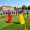 бег в мешках веселая эстафета