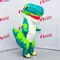 надувной костюм динозавра