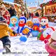 боулинг новогодний яркий